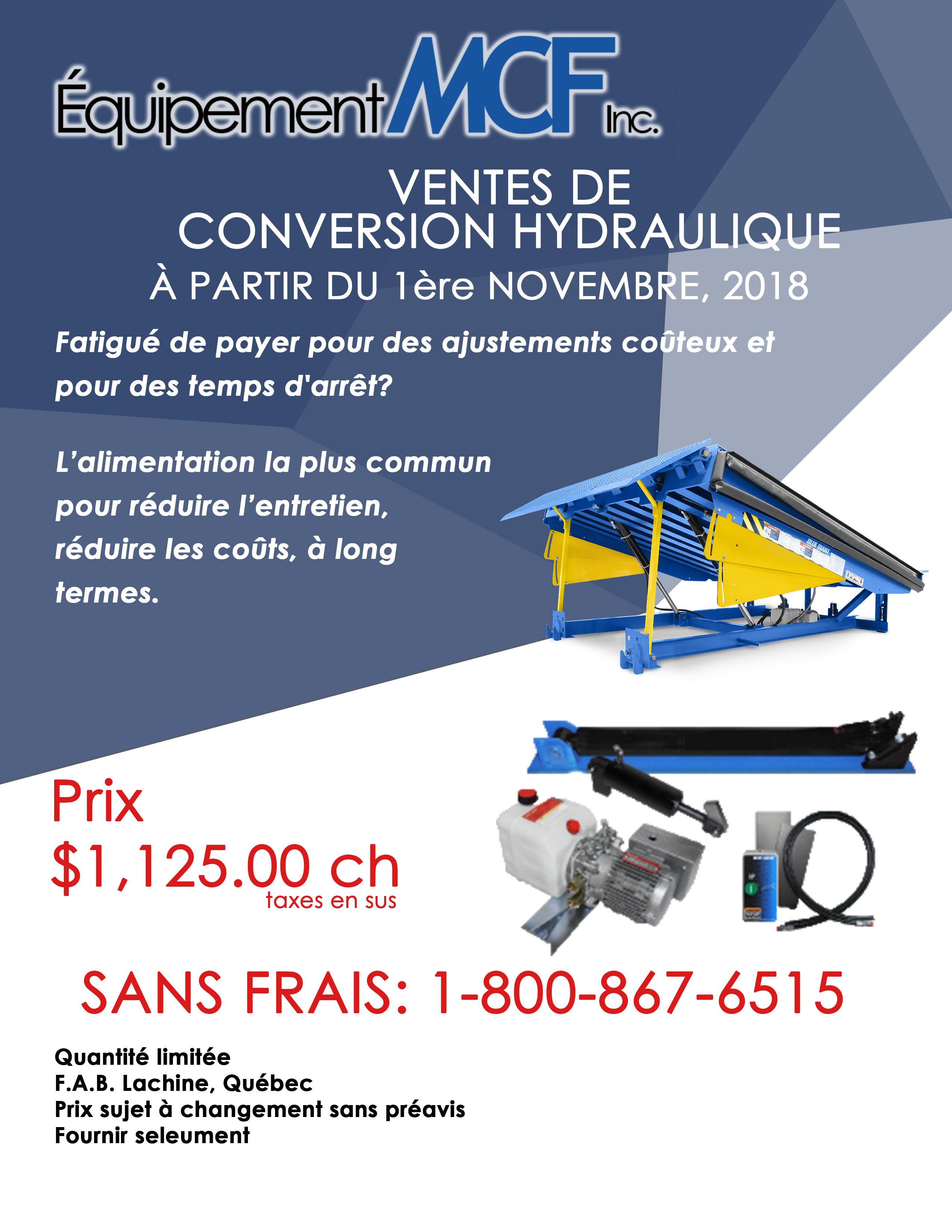 MCF Equipment Industrial Equipment Supplier